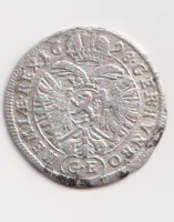 3 krejcar 1698.,Leopold I.,Praha,Čechy
