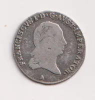 3 krejcar 1820 A.,František II.,Rakousko