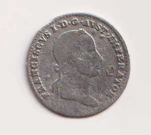 3 krejcar 1832 A.,František II.,Rakousko