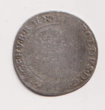 6 krejcar 1668.,Leopold I.,Kremnica.,Uhry