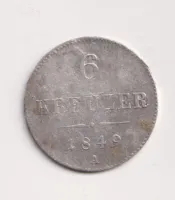 6 krejcar 1849 C.,Čechy