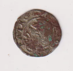 Denár 1634 KB.,Ferdinand II.,Uhry