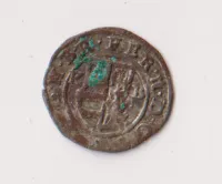 Denár 1634 KB.,Ferdinand II.,Uhry