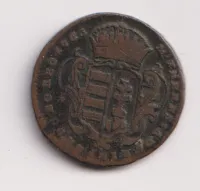 Denár 1763.,M,Terezie.,Uhry