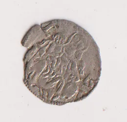 denár.,Rudolf II.,1576-1608.,Uhry
