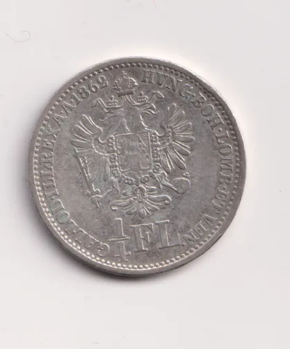 1/4 Fl 1862 A.,Rakousko