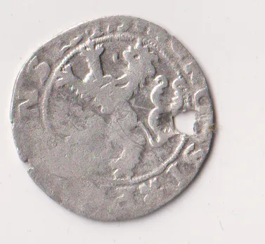pražský groš 1535.,dirka.,Ferdinand I.,Čechy