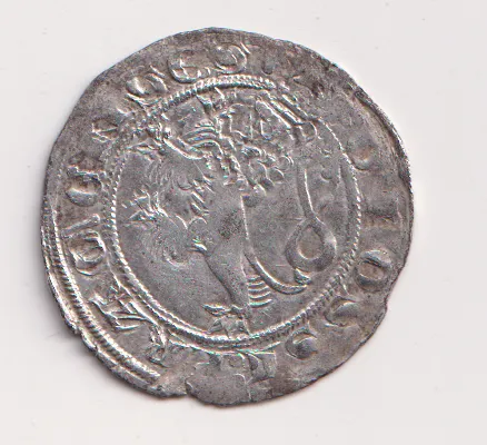 pražský groš,Jan Lucemburský,1310-46.,Čechy