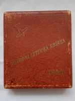 Sada národní letecká sbírka, čs.letci ve VB, porcelán + orig.etue