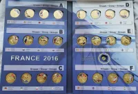 sada plaket fotbal 2016, Francie