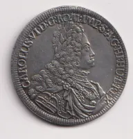 tolar cikánský 1721.,Karel VI.,Rakousko
