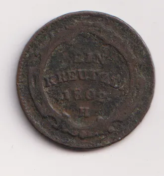 1 krejcar 1802 H.,František II.,Rakousko