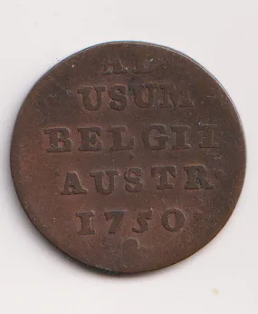 1 liard 1750.,Marie Terezie.,Rakousko