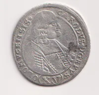 15 krejcar 1693.,Karel II.,Liechtenstein.,Olomouc arcibiskupství