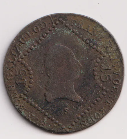 15 krejcar 1807 S.,František II.,Uhry