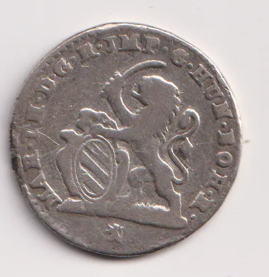 2 escalin 1751.,Marie Terezie., Rakousko