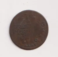 2 haléř 1727.,Hessen Kassel