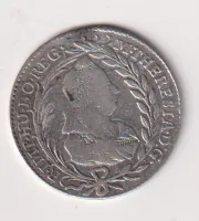 20 krejcar 1780 NB.,Marie Terezie.,Uhry