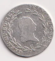 20 krejcar 1803 C.,František II.,Praha.,Čechy