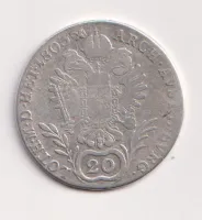 20 krejcar 1803 F.,František II.,Rakousko
