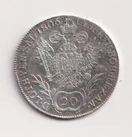 20 krejcar 1806 A.,František II.,Rakousko