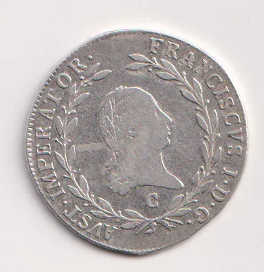 20 krejcar 1808 C.,František II.,Praha.,Čechy