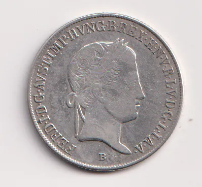 20 krejcar 1837 B.,Ferdinand V.,Uhry