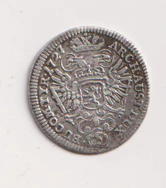 3 krejcar 1726.,Karel VI.,Praha.,Čechy