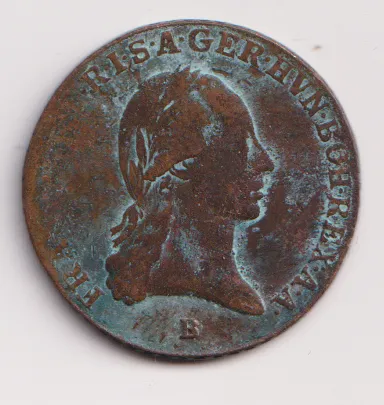 3 krejcar 1800 B.,František II.,Uhry