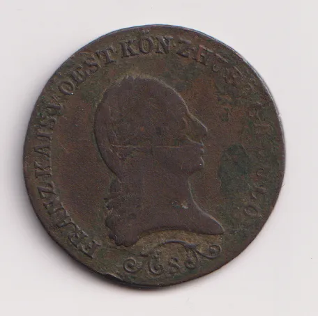 3 krejcar 1812 S.,František II.,Uhry