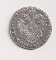 3 krejcar 1819 A.,František II.,Rakousko
