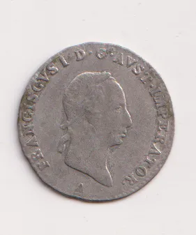 3 krejcar 1825 A.,Frantešek II.Rakousko,