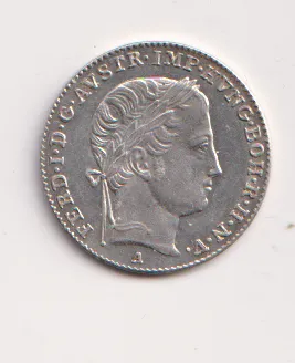 3 krejcar 1839 A.,stav .,Ferdinand V.,Rakousko