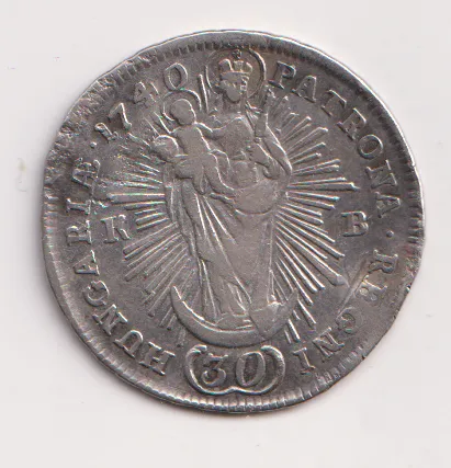 30 krejcar 1740 KB.,Karel IV.,Uhry