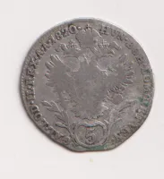 5 krejcar 1820 A.,František II.,Rakousko