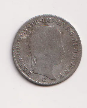 5 krejcar 1840 C.,Ferdinand V.,Praha.,Čechy