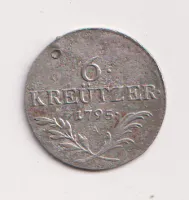 6 krejcar 1795 A.,dirka.,František II.,Rakousko