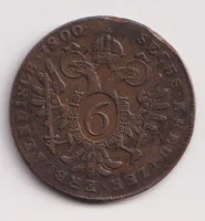 6 krejcar 1800 B.,Uhry