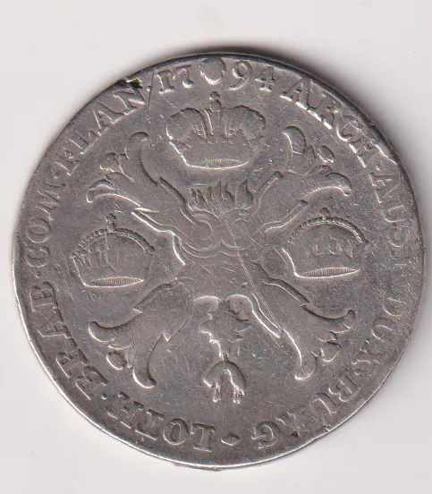 Tolar křížový 1794.,František II.,Rakousko