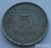 Estonsko 5 Marek 1922