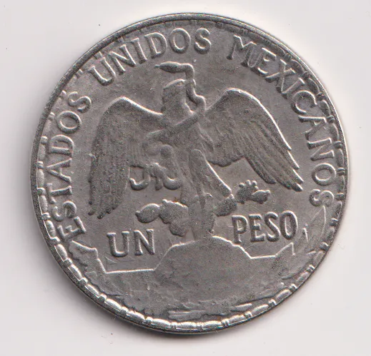 1 peso 1940.,kopie Mexiko