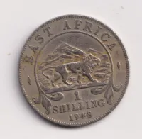 1 schilling 1948.,Britská východní Afrika