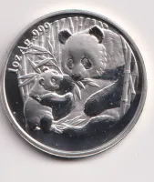 1 unce 2005.,panda.,kopie.,Čína
