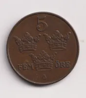5 ore 1913.,Švédsko