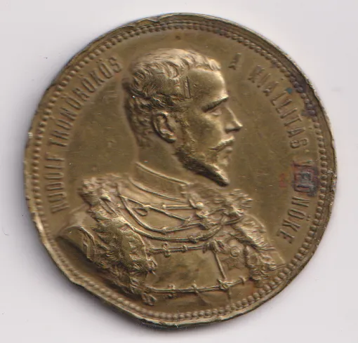 Korunní princ Rudolf.,Budapešt 1885.,Uhry
