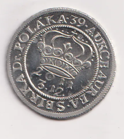 Medailka 24 krejcar.,České stavy .,bílý kov ČSR