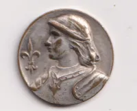 Postř.medailka Johanka z Arcu 1714.,Francie