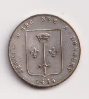 Postř.medailka Johanka z Arcu 1714.,Francie