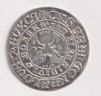 Žeton.,pražský groš 1423.,Al.,ČSR