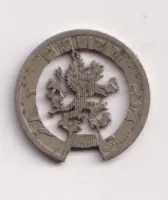 Lvíček prořezávaný z 50 haléře 1938.,ČSR